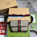 Gucci 752597 Ophidia GG Small Belt Bag Brown - Default Title - View 1