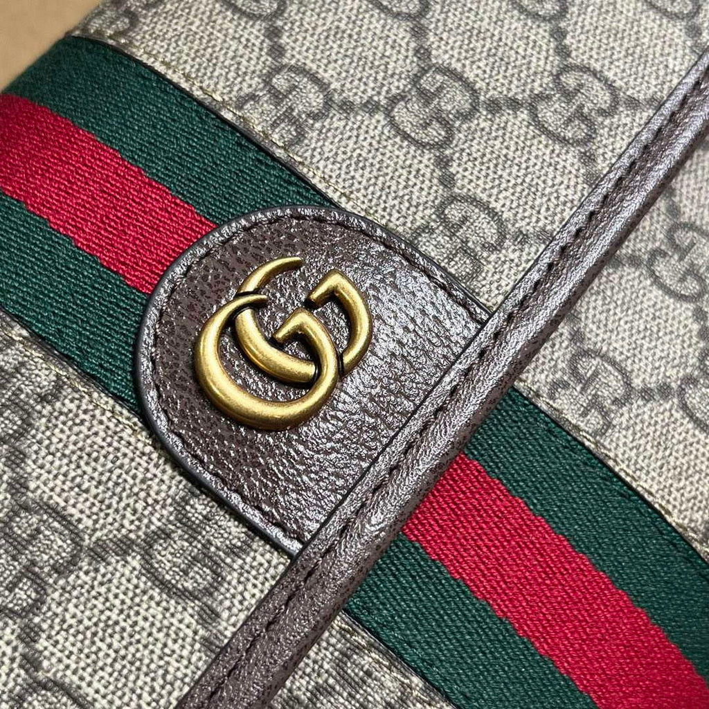 Gucci 752597 Ophidia GG Small Belt Bag Brown