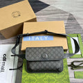 Gucci 752597 Ophidia GG Small Belt Bag Grey - Default Title - View 1