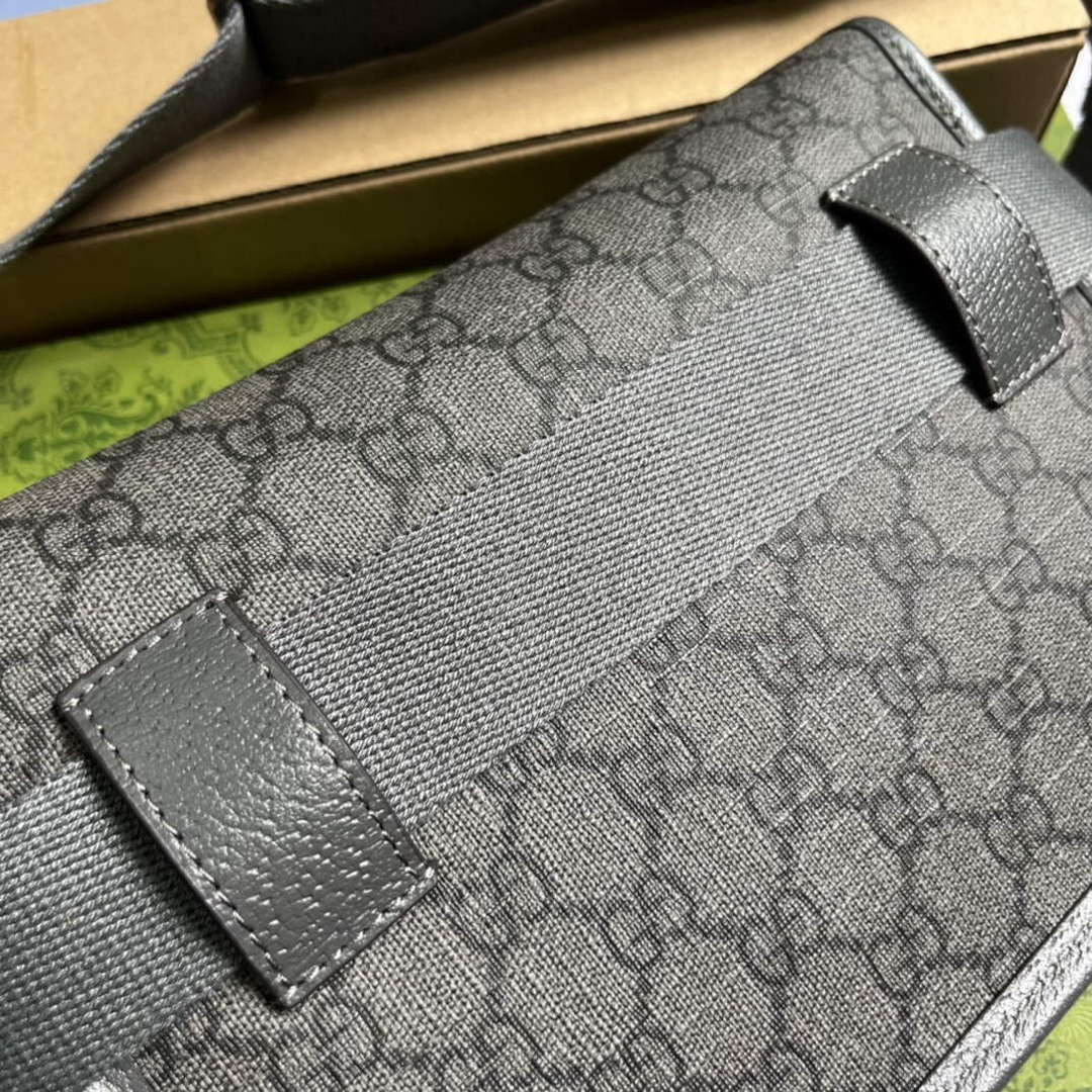 Gucci 752597 Ophidia GG Small Belt Bag Grey - Default Title - View 3
