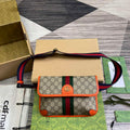 Gucci 752597 Ophidia GG Small Belt Bag Orange