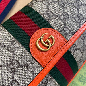 Gucci 752597 Ophidia GG Small Belt Bag Orange - Default Title - View 7