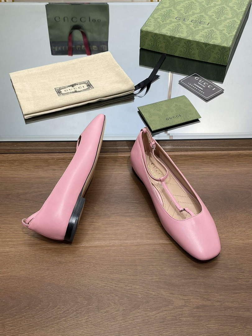 Gucci 754136 Women's Double G Ballet Flat G38266