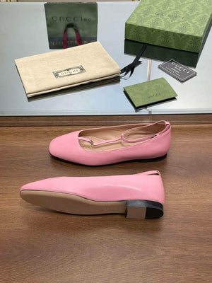 Gucci 754136 Women's Double G Ballet Flat G38266 - US 4=Euro 35 - View 9
