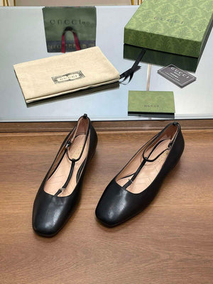 Gucci 754136 Women's Double G Ballet Flat G38267 - US 4=Euro 35 - View 5
