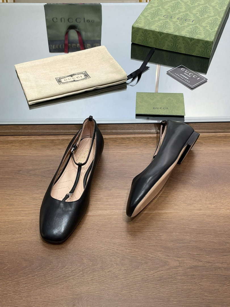 Gucci 754136 Women's Double G Ballet Flat G38267 - US 4=Euro 35 - View 6
