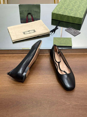 Gucci 754136 Women's Double G Ballet Flat G38267 - US 4=Euro 35 - View 7