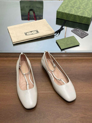 Gucci 754136 Women's Double G Ballet Flat G38268 - US 4=Euro 35 - View 2