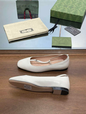 Gucci 754136 Women's Double G Ballet Flat G38268 - US 4=Euro 35 - View 9