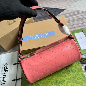 Gucci 760169 Gucci Blondie Small Shoulder Bag Pink - Default Title - View 4