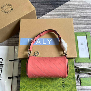 Gucci 760170 Gucci Blondie Mini Shoulder Bag Pink - Default Title - View 1