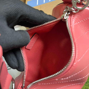 Gucci 760170 Gucci Blondie Mini Shoulder Bag Pink - Default Title - View 9
