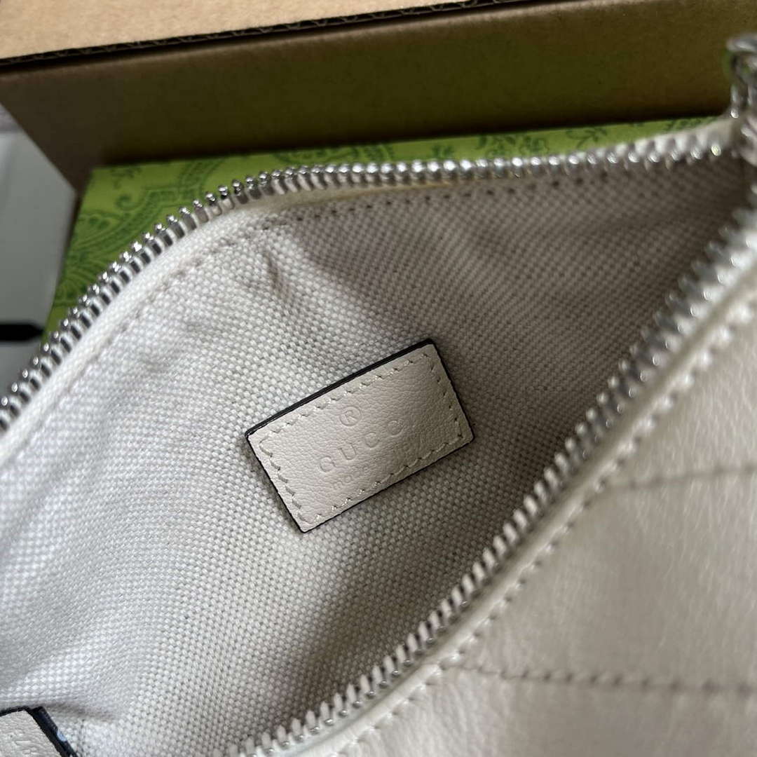 Gucci 760170 Gucci Blondie Mini Shoulder Bag White
