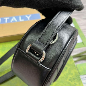Gucci 760175 Blondie Mini Shoulder Bag Black - Default Title - View 8