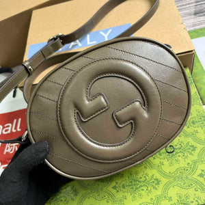 Gucci 760175 Blondie Mini Shoulder Bag Brown - Default Title - View 4