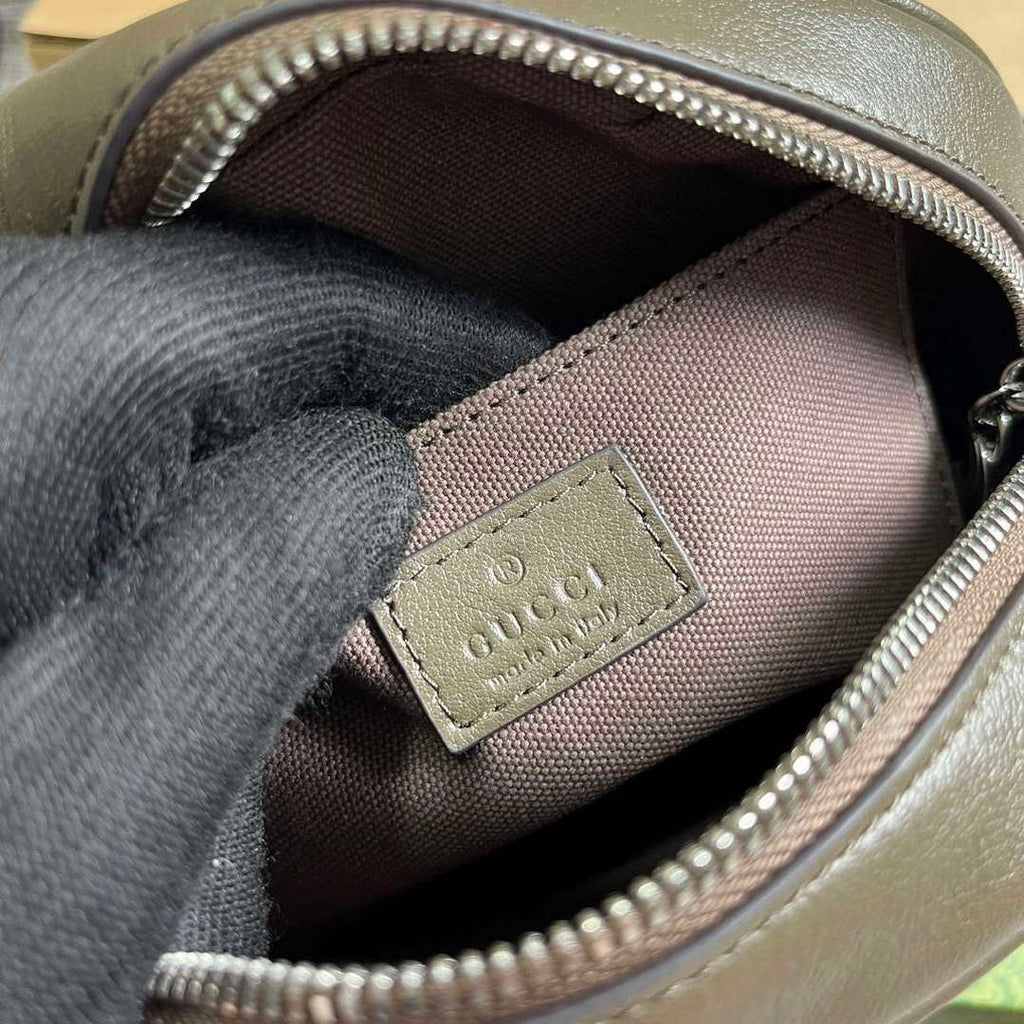 Gucci 760175 Blondie Mini Shoulder Bag Brown