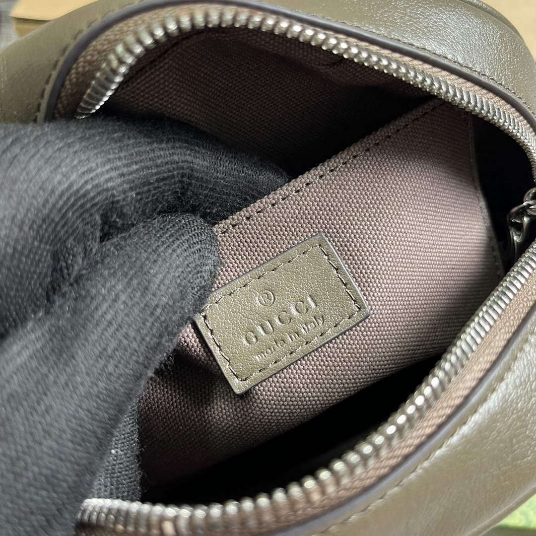 Gucci 760175 Blondie Mini Shoulder Bag Brown