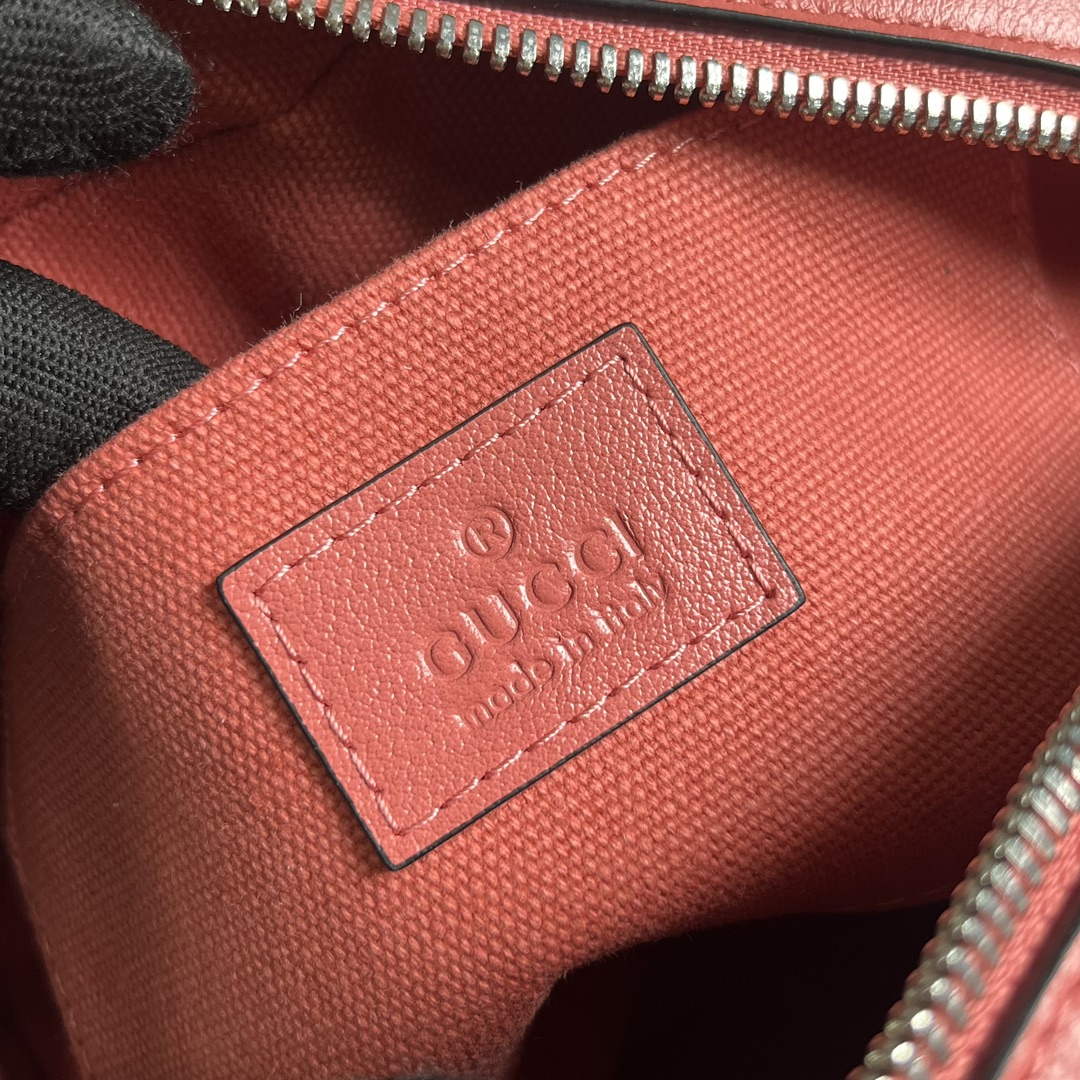 Gucci 760175 Blondie Mini Shoulder Bag Pink - Default Title - View 9