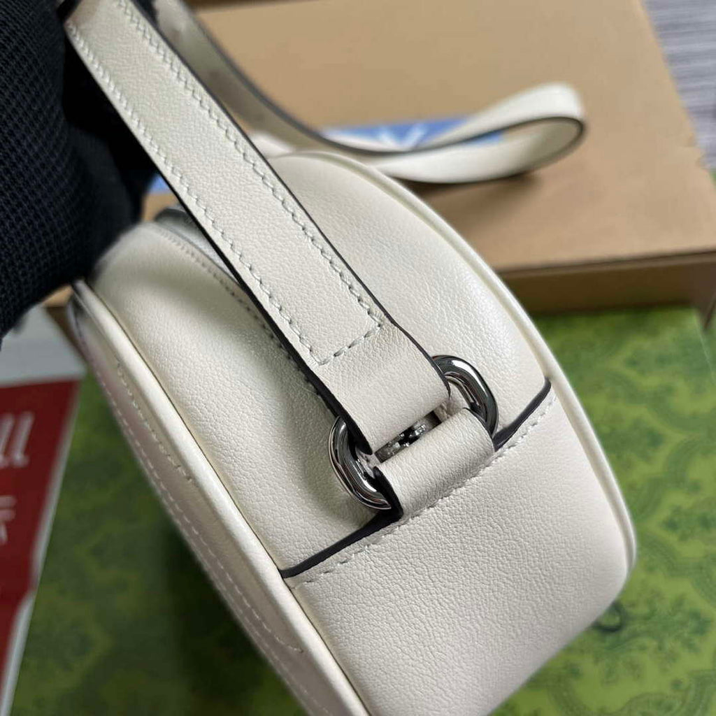 Gucci 760175 Blondie Mini Shoulder Bag White