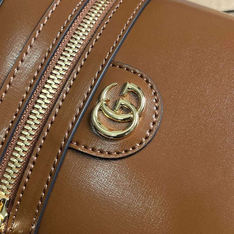 Gucci 760200 Mini Bamboo Shoulder Bag Brown - Default Title - View 5