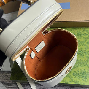 Gucci 760200 Mini Bamboo Shoulder Bag White - Default Title - View 9