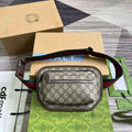 Gucci 760217 GG Belt Bag Brown - Default Title - View 1