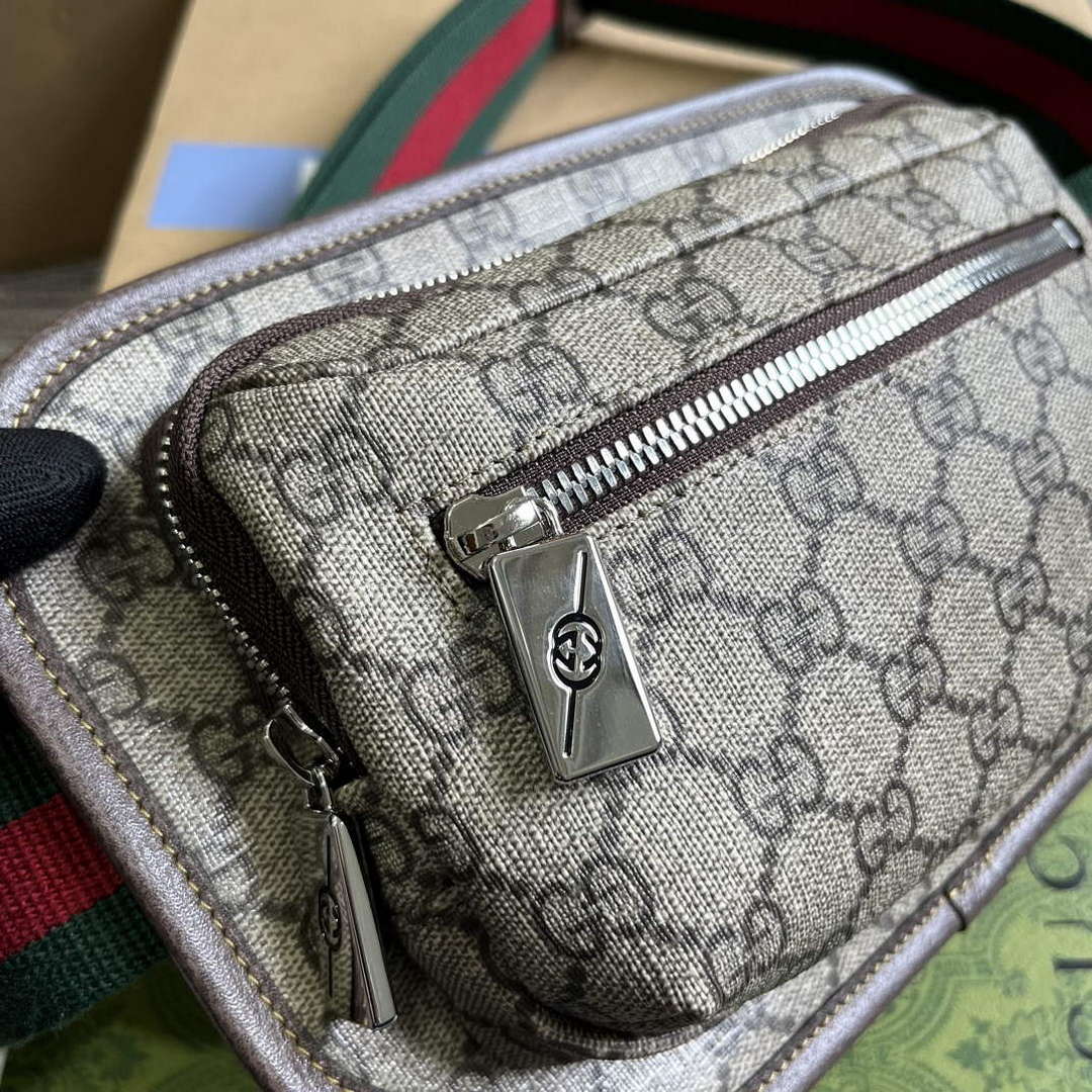 Gucci 760217 GG Belt Bag Brown - Default Title - View 5