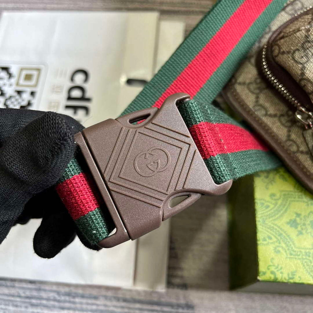 Gucci 760217 GG Belt Bag Brown
