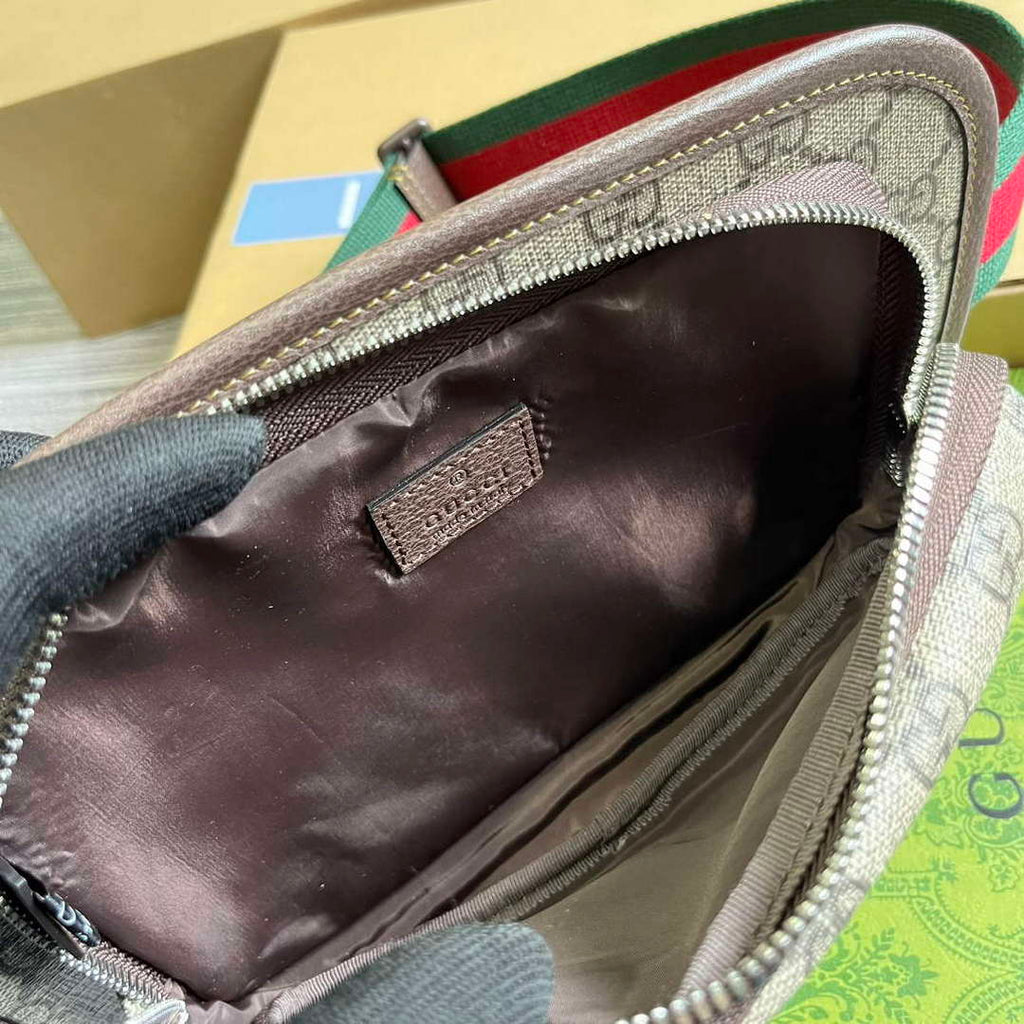 Gucci 760217 GG Belt Bag Brown