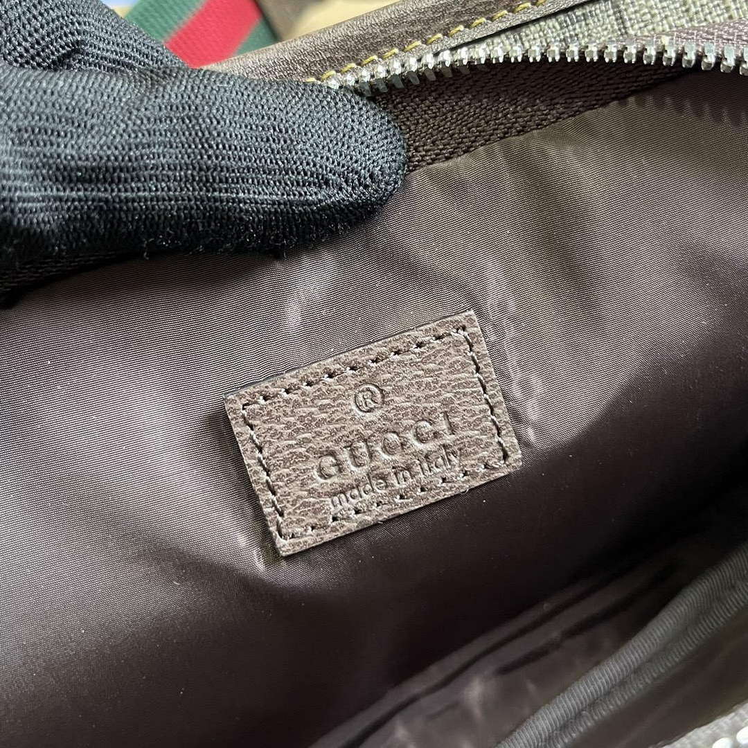 Gucci 760217 GG Belt Bag Brown - Default Title - View 9