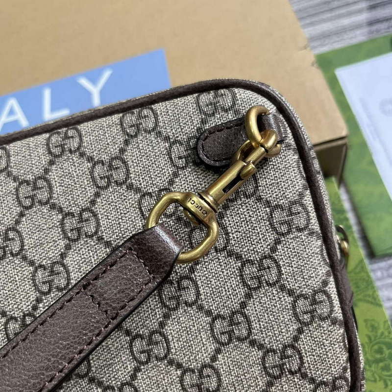 Gucci 760245 Ophidia GG Pouch Bag Brown - Default Title - View 8