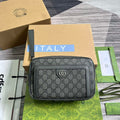 Gucci 760245 Ophidia GG Pouch Bag Grey - Default Title - View 1