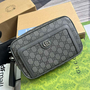 Gucci 760245 Ophidia GG Pouch Bag Grey - Default Title - View 5