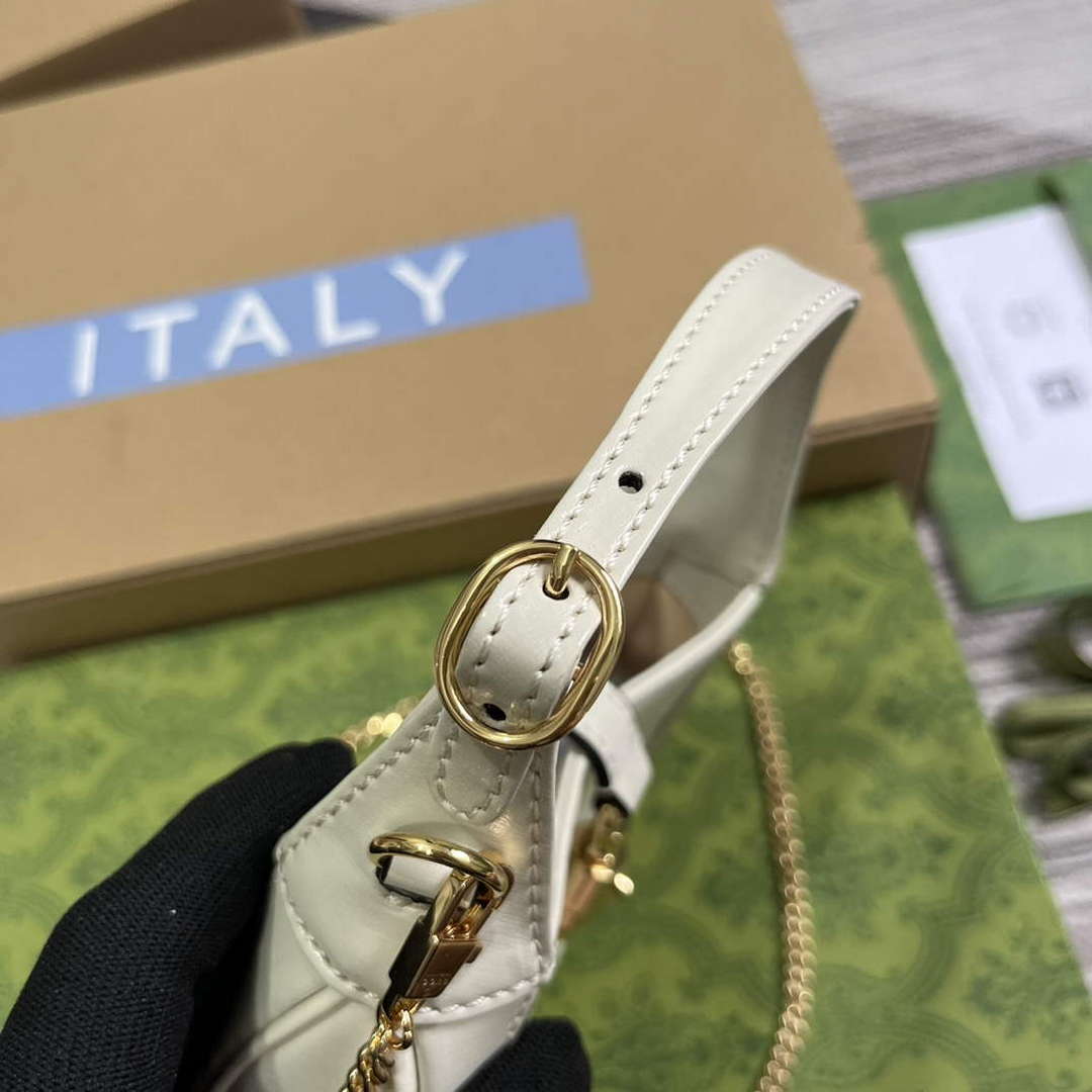 Gucci 760249 Jackie 1961 Super Mini Bag White - Default Title - View 8