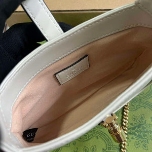 Gucci 760249 Jackie 1961 Super Mini Bag White - Default Title - View 9