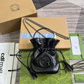 Gucci 760313 Gucci Blondie Mini Bucket Bag Black - Default Title - View 1