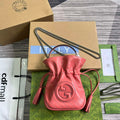 Gucci 760313 Gucci Blondie Mini Bucket Bag Pink - Default Title - View 1