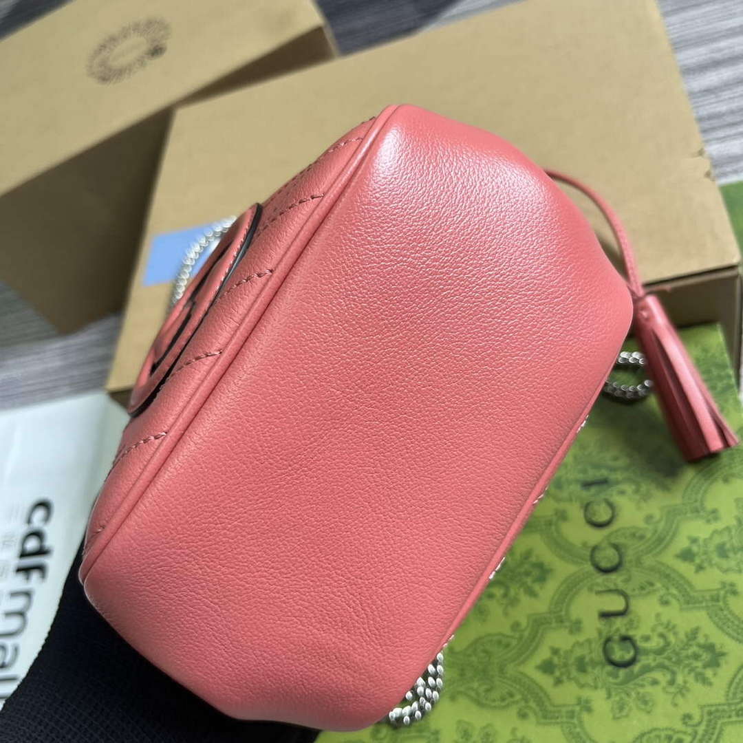Gucci 760313 Gucci Blondie Mini Bucket Bag Pink - Default Title - View 4