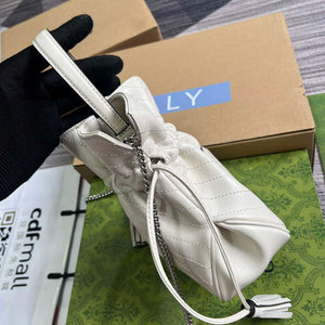 Gucci 760313 Gucci Blondie Mini Bucket Bag White - Default Title - View 3