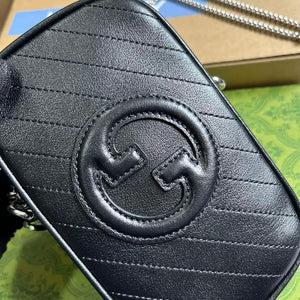 Gucci 760315 Gucci Blondie Mini Bag Black - Default Title - View 5