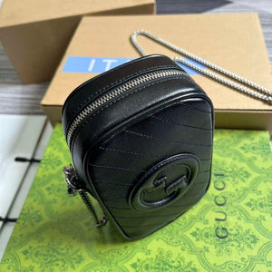 Gucci 760315 Gucci Blondie Mini Bag Black - Default Title - View 7