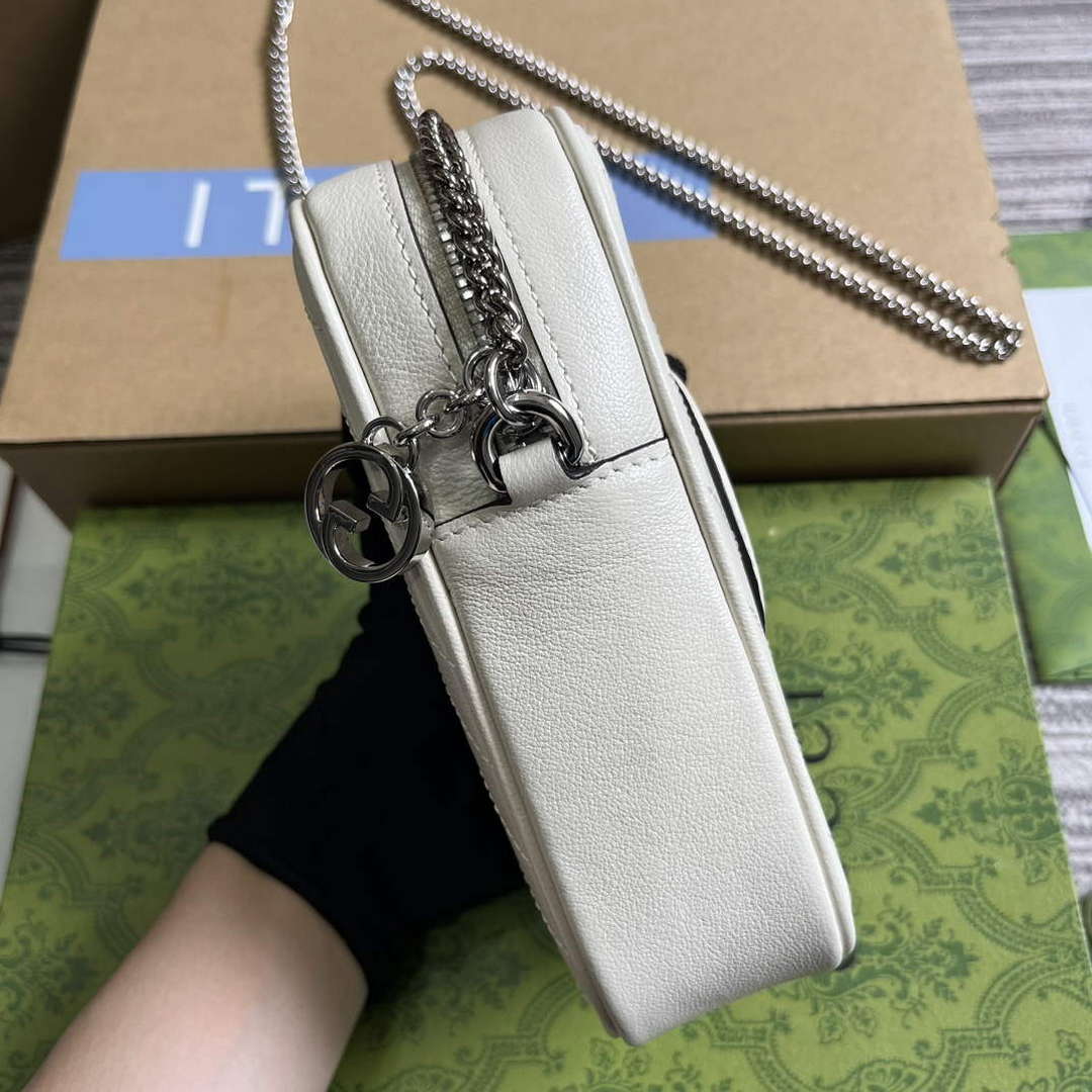 Gucci 760315 Gucci Blondie Mini Bag White - Default Title - View 3