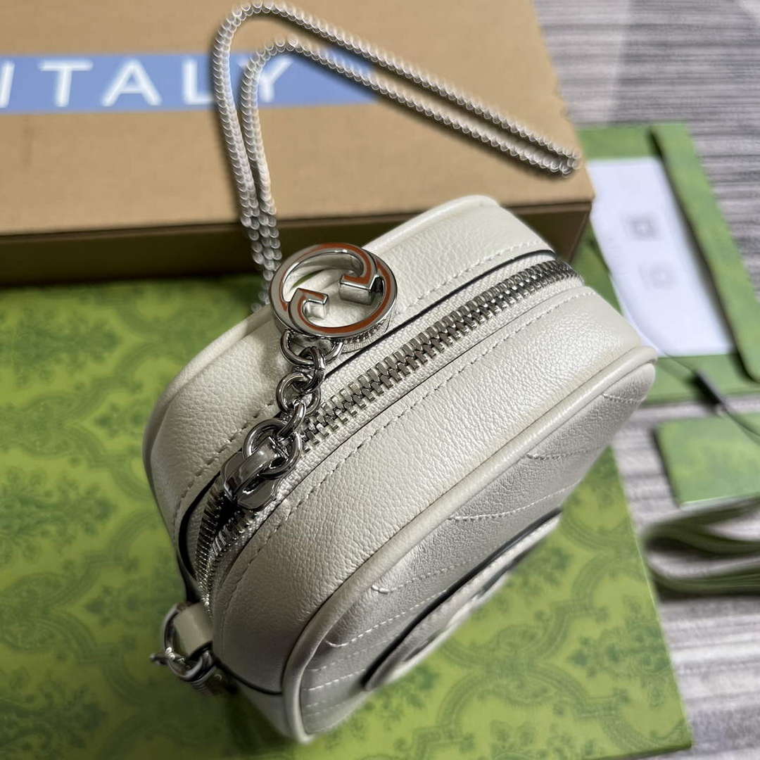 Gucci 760315 Gucci Blondie Mini Bag White