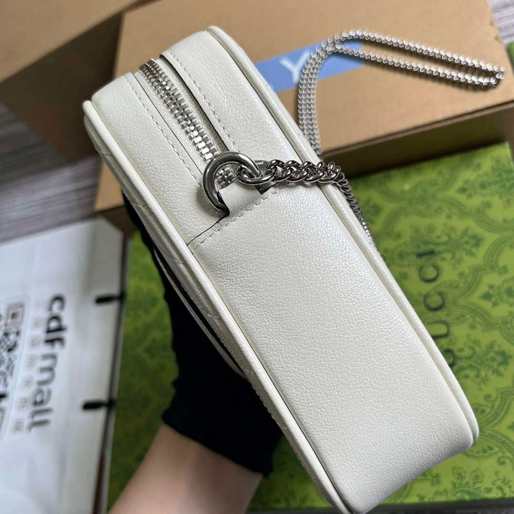 Gucci 760315 Gucci Blondie Mini Bag White