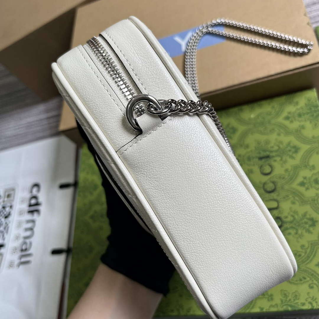 Gucci 760315 Gucci Blondie Mini Bag White