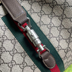 Gucci 763103 Jackie 1961 Small Shoulder Bag Beige and ebony - Default Title - View 4