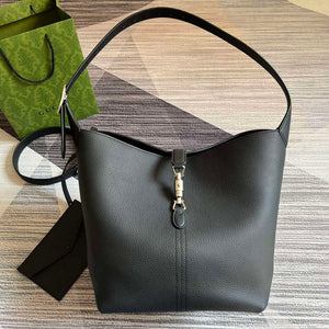 Gucci 763103 Jackie 1961 Small Shoulder Bag Black - Default Title - View 1