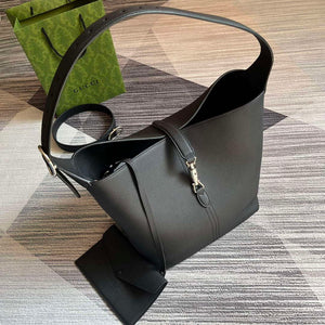 Gucci 763103 Jackie 1961 Small Shoulder Bag Black - Default Title - View 4