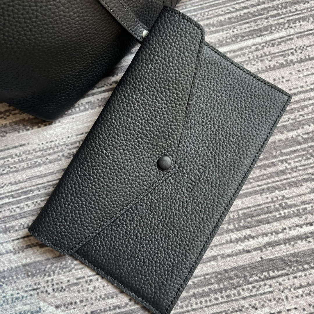 Gucci 763103 Jackie 1961 Small Shoulder Bag Black
