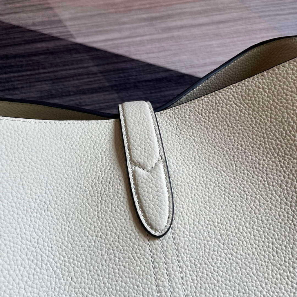 Gucci 763103 Jackie 1961 Small Shoulder Bag White